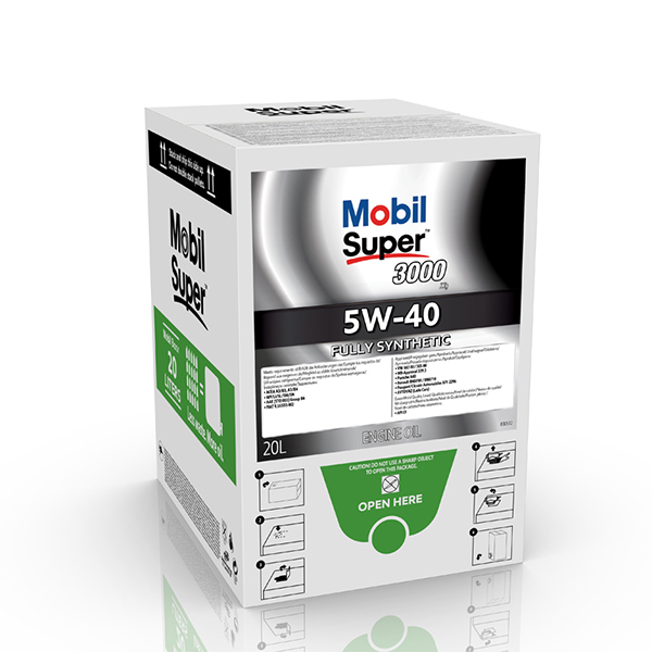 Mobil X1 5w40 Mobil Super 3000 Bag-in-box-20l